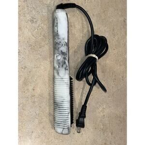 Karma Beauty Serenity Pro Tested Heated Styling‎ Comb In Marble RARE